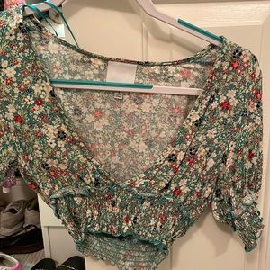 skylar and madison floral two piece set